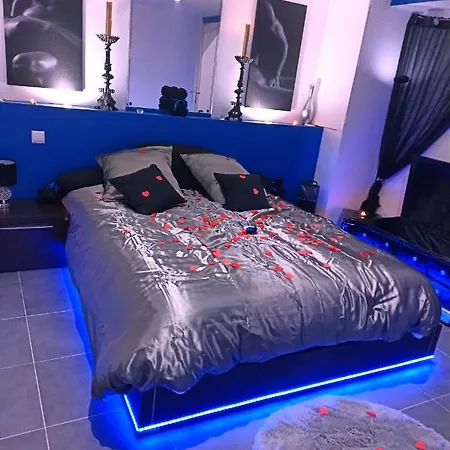 Loveroom Bluelove Nuit Romantique * Plage d'Argeles